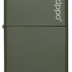 ZIPPO Αναπτήρας Λαδιού Αντιανεμικός Green Matte Classic Logo 221ZL