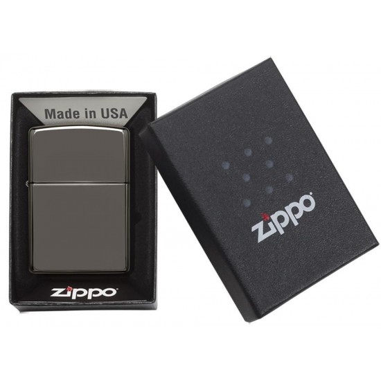 Αναπτήρας Zippo Black Ice® μαύρος 150