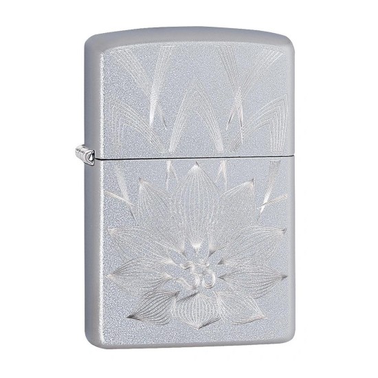 ZIPPO - Lotus Ohm - Ασημί