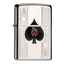 ZIPPO - Classic Ace of Spades - Ασημί