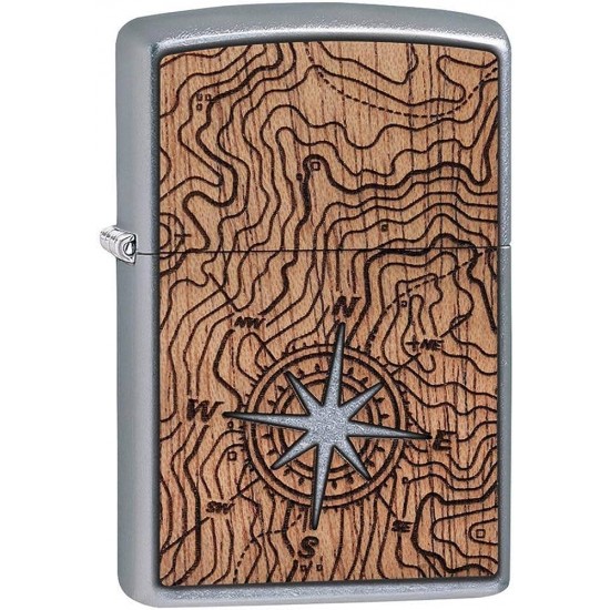 Αναπτήρας Ζippo WOODCHUCK USA Compass 49055