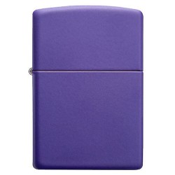 Zippo Matte Purple Finish Lighter