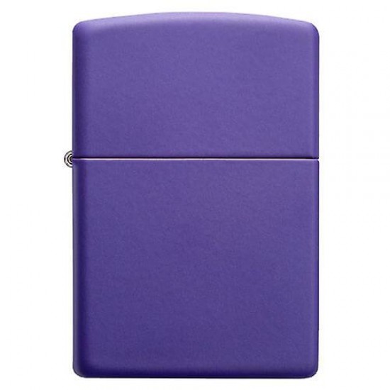 Zippo Matte Purple Finish Lighter