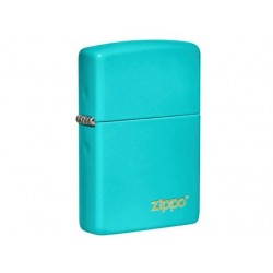 ZIPPO Αναπτήρας Λαδιού Αντιανεμικός Turquoise Classic Logo with Logo 49454ZL