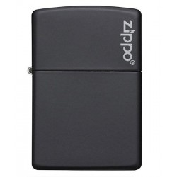 Αναπτήρας Zippo Μαύρος με Λογότυπο 218 ZL
