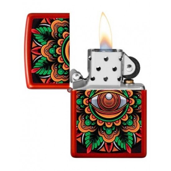 Zippo Counter Culture Eye Design