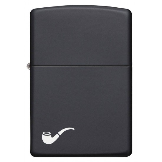 Zippo Pipe Lighter Black Matte [218PL]