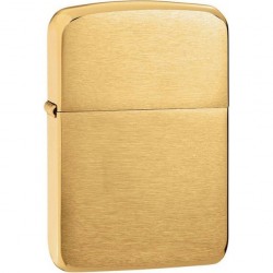 ZIPPO Αναπτήρας Λαδιού Αντιανεμικός Brushed Brass Classic 204B