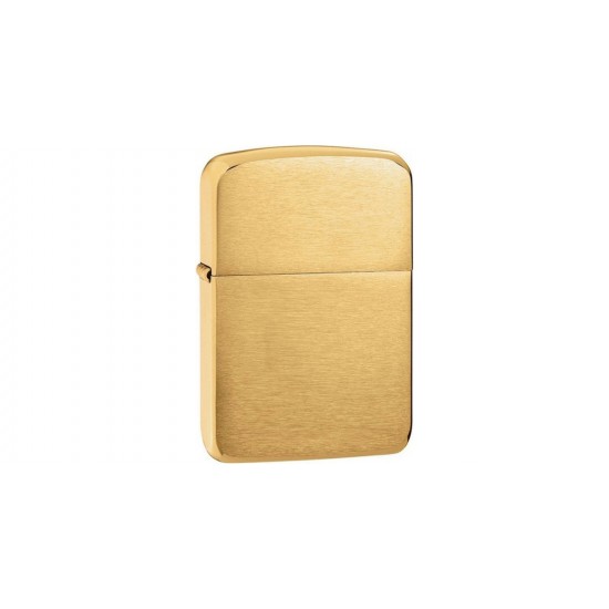 ZIPPO Αναπτήρας Λαδιού Αντιανεμικός Brushed Brass Classic 204B