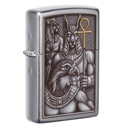 ZIPPO ΑΝΑΠΤΗΡΑΣ ΛΑΔΙΟΥ ΑΝΤΙΑΝΕΜΙΚΟΣ EGYPTIAN GODS DESIGN 49406