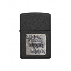 ZIPPO - Pewter 363 - Black Crackle