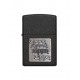 ZIPPO - Pewter 363 - Black Crackle