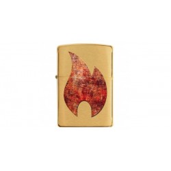 ZIPPO - Rusty Flame Design