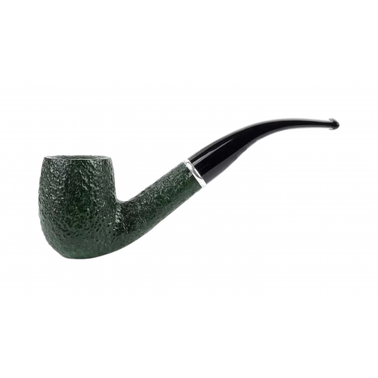 SAVINELLI – Arcobaleno 606 Rustic Green Tobacco Pipe