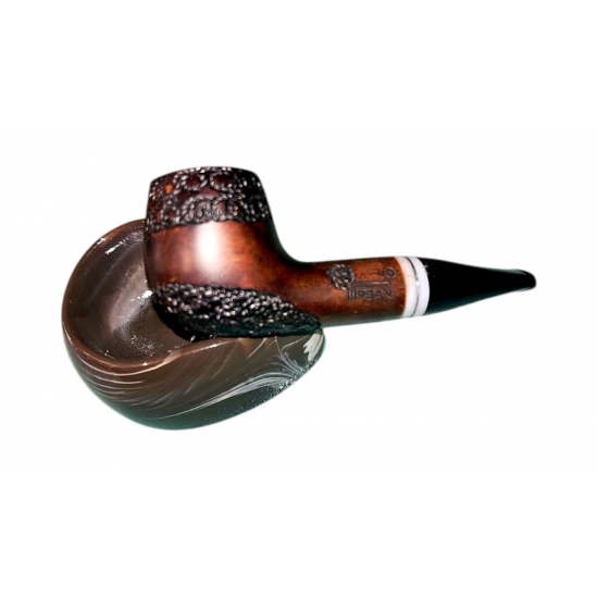 Πίπα Καπνού με σχέδιο Pipsan Pocket Size Brown - 9mm