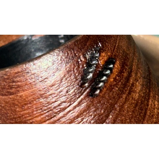 Πίπα Καπνού Pipsan Pocket Size Brown Με Σχέδιο - 9mm