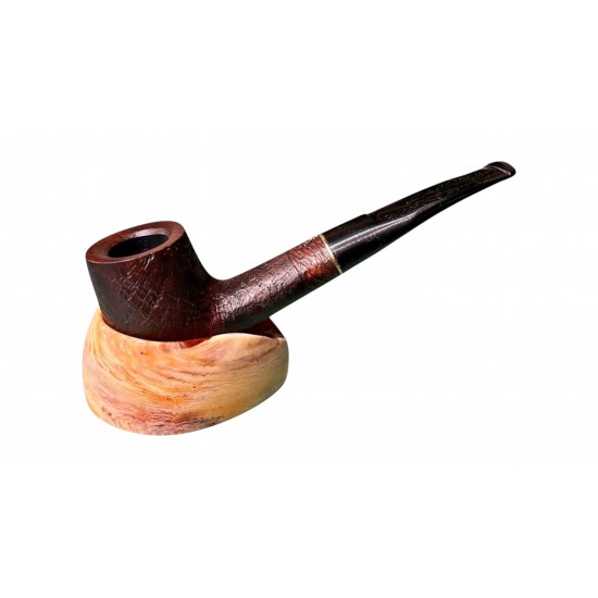 Πίπα Καπνού Pipsan Dark Brown with thick rim  - 9mm