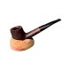 Πίπα Καπνού Pipsan Dark Brown with thick rim  - 9mm
