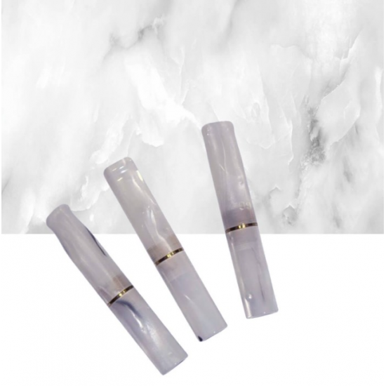Pipex 5.7mm-6.00mm Πιπάκι Τσιγάρου Λευκό-Γκρι