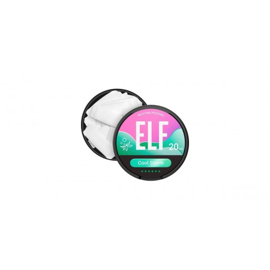 Elf Bar Pouches Νικοτίνης Medium 12mg με Γεύση Cool Storm