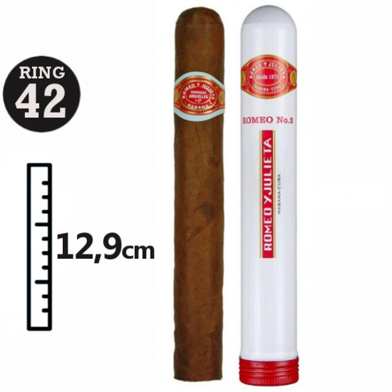 Romeo y Julieta No 2 Tubos