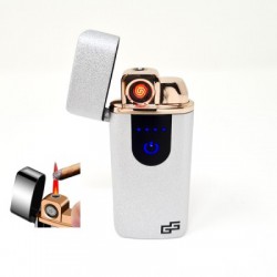 HCG-707-S Gas & Heat coil silver lighter /GG