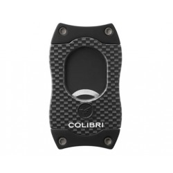 Colibri Cigar Cutter CF Black - CU500T30