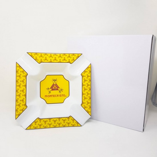 Κεραμικό Σταχτοδοχείο Πούρου Montecristo Logo