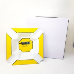 ASH-36-S Κεραμικό Σταχτοδοχείο Πούρου Siglo Logo 4ct