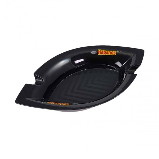Ashtray Melamin Habanos Leaf 2 Cigars