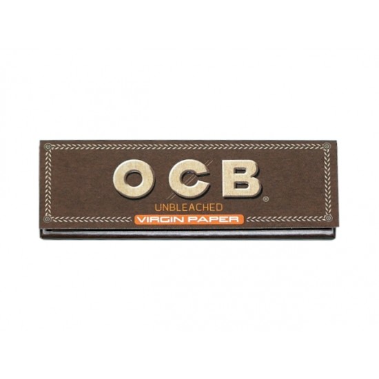 Χαρτάκια OCB Unbleached 50 φύλλων ( 5 τεμάχια )