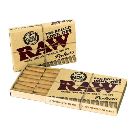 Τζιβάνες Raw Tips Pre Rolled Cone ( 5 τεμάχια )