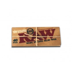 Χαρτάκια RAW Classic King Size Supreme 40 φύλλων ( 5 τεμάχια )
