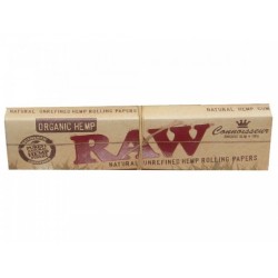 Χαρτάκια RAW King Size Αυθεντικά Αλεύκαντο με τζιβάνες 32+32 ( 5 τεμάχια )