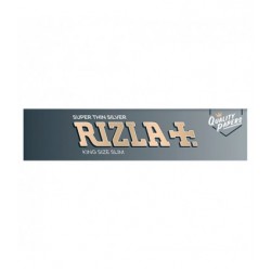 Χαρτάκια RIZLA Ασημί 32 King Size φύλλων ( 10 Τεμάχια )