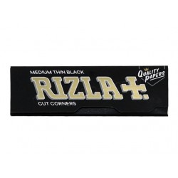 Χαρτάκια RIZLA Μαύρα 50 φύλλων ( 10 Τεμάχια )