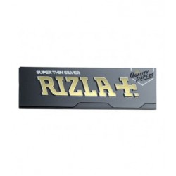 Χαρτάκια RIZLA Ασημί 50 φύλλων ( 10 Τεμάχια )