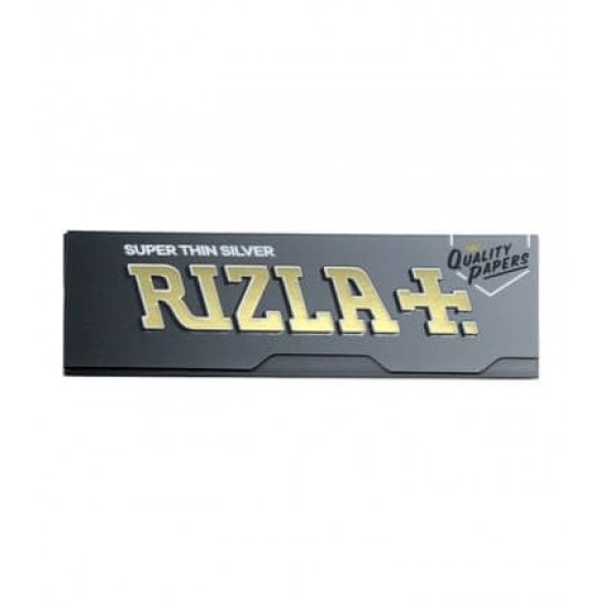 Χαρτάκια RIZLA Ασημί 50 φύλλων ( 10 Τεμάχια )