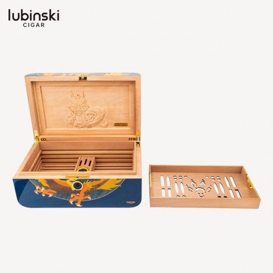 Υγραντήρας Lubinski - Κουμπί Αφής - Μπλέ Λακαριστός