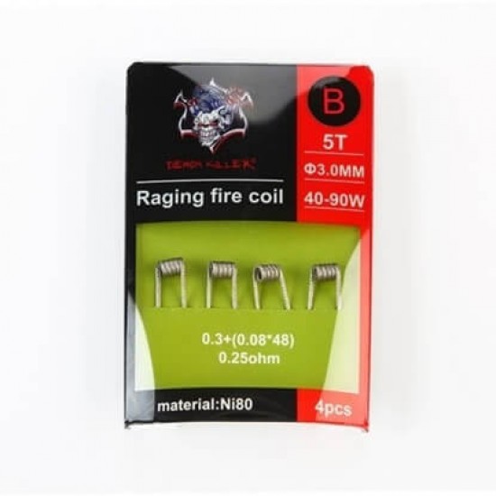 Demon Killer Raging Fire Coil Ni80 B 0.25ohm