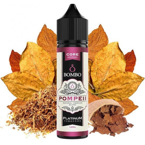 Bombo Flavor Shot Platinum Tobaccos Pompeii 10ml/60ml 