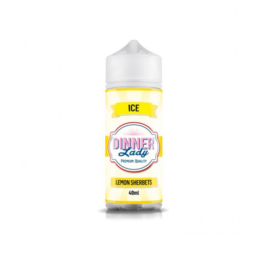 Dinner Lady Flavour Shot Lemon Sherbets Ice 120ml