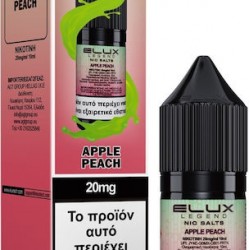 Elux Έτοιμο Υγρό Αναπλήρωσης Apple Peach 20mg 10ml
