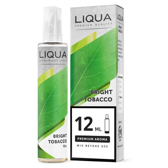 Liqua - Bright Tobacco 12-60ml - Flavor Shot