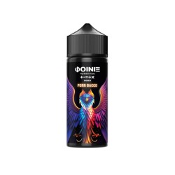Mad Juice Phoenix Porn Bacco 30/120ml (Καπνός, Χυμός, Βατόμουρο, Αμύγδαλο, Λευκή Σοκολάτα & Κρέμα) (Flavour Shots)