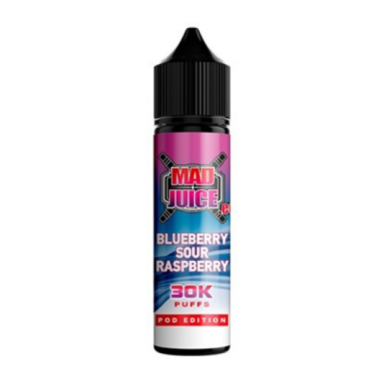Mad Juice Blueberry Sour Raspberry Pod Edition 12ml/60ml