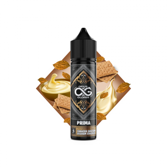 OPUS GLORIA PRIMA - TOBACCO CUSTARD GRAHAM CRACKER 60ML