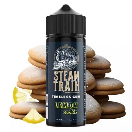Steam Train Flavor Shot Timekeeper 24ml/120ml 1τμχ Lemon Cookie