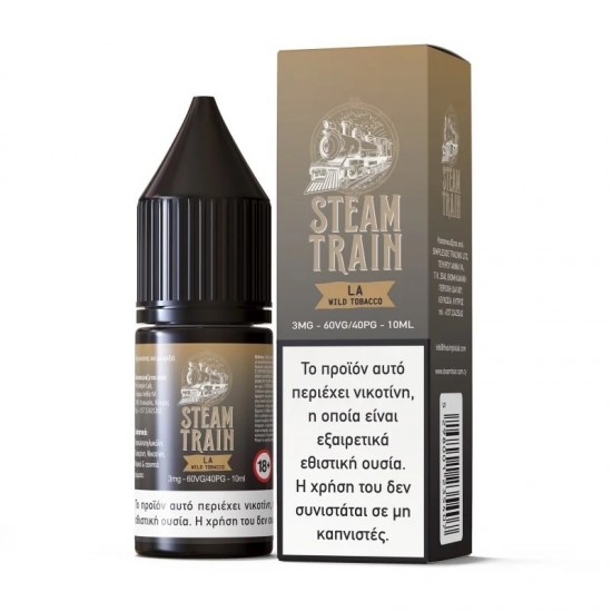 STEAM TRAIN LA WILD TOBACCO 10ML 9mg/ml
