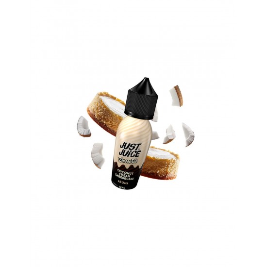 Just Juice Desserts Coconut Cream Cheesecake Flavour Shot 12/60ml